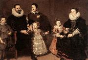 VOS, Cornelis de Family Portrait France oil painting reproduction